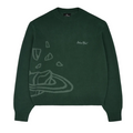 Broken Planet Market Knit Sweater Forest Green