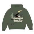 BROKEN PLANET MARKET 'SPACE TRAILS' HOODIE (AGAVE)