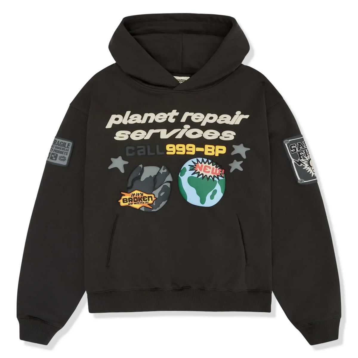 Broken Planet Market Planet Repair Services Hoodie